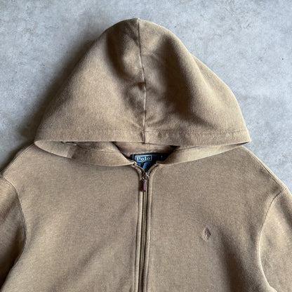 Polo RL Khaki Olive Zip-Up