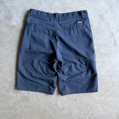 Y2K Dickies Black Patch Navy Chino Shorts