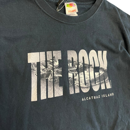 Y2K Alcatraz Island “The Rock” Spell Out Tee