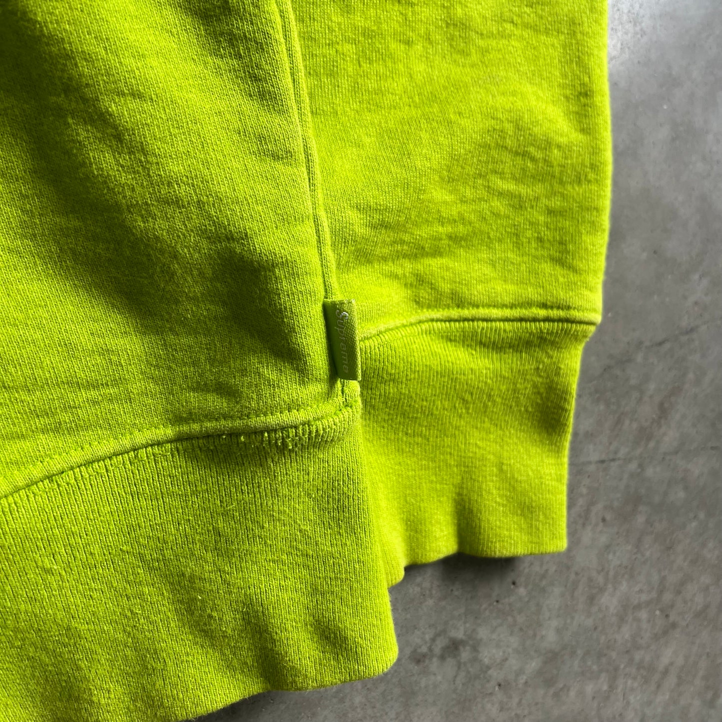 Supreme x AKIRA FW17 Syringe Zip Up Hoodie Lime Green