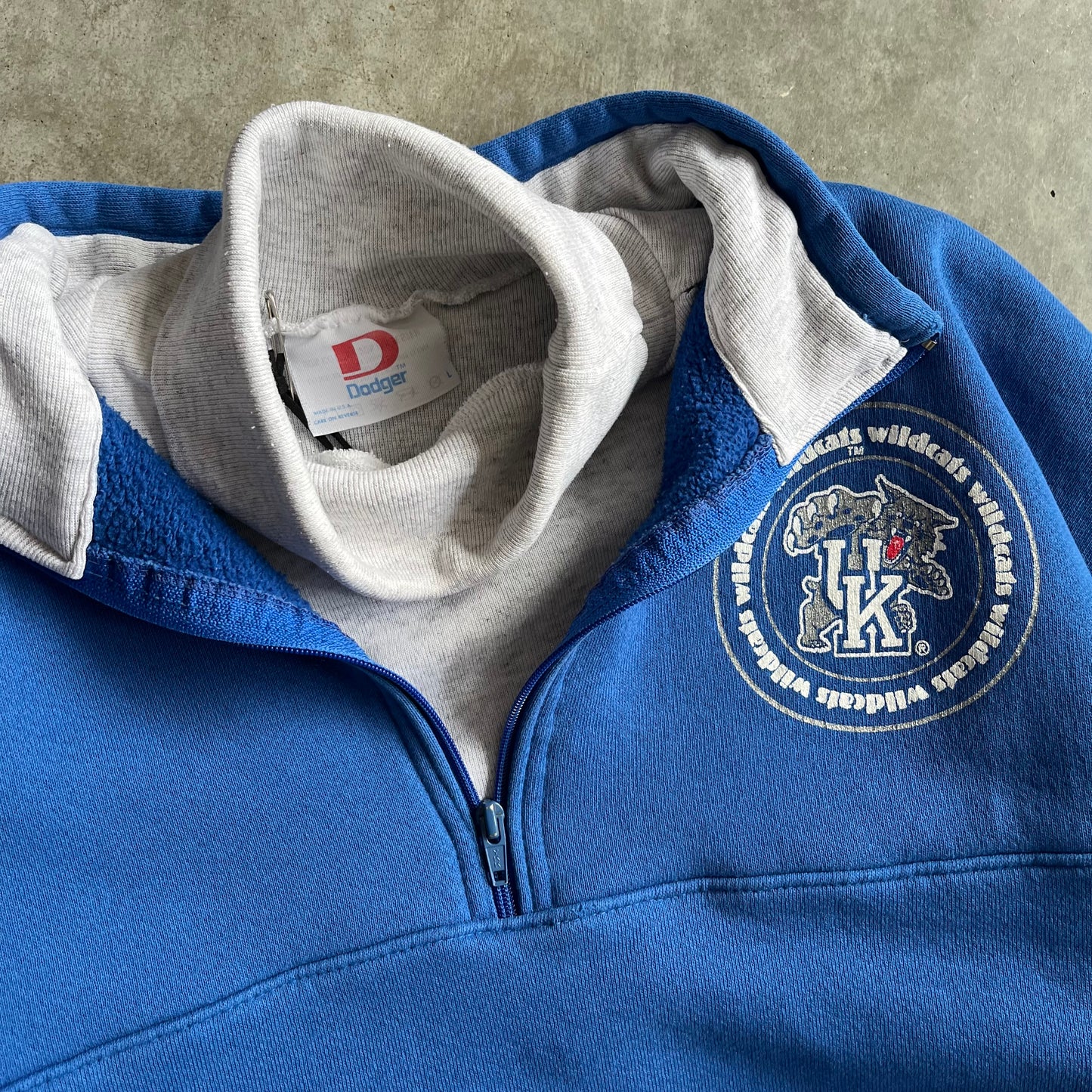 Vintage University Of Kentucky Quarter Zip