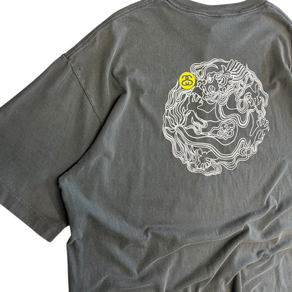 Vintage Stussy Circle Dragon Tee