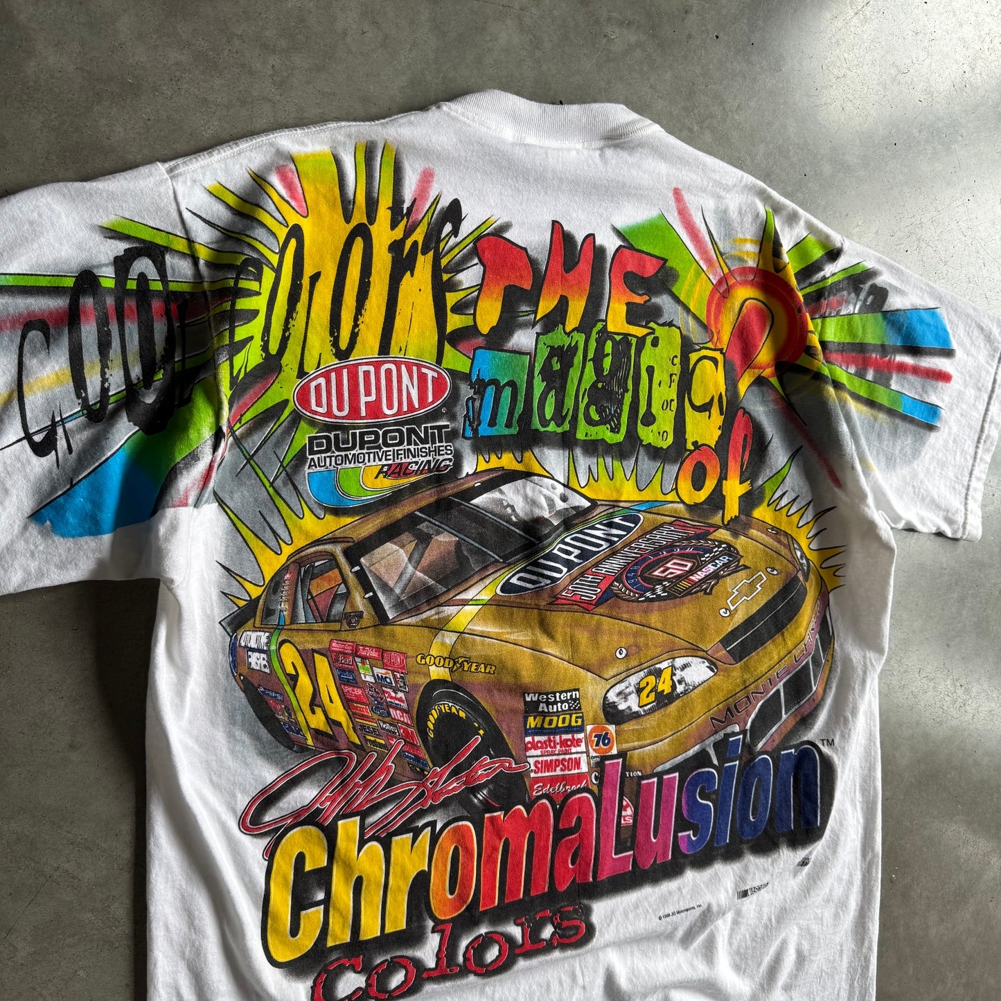 Vintage Jeff Gordon “One Hot Ride” Chase Authentics AOP