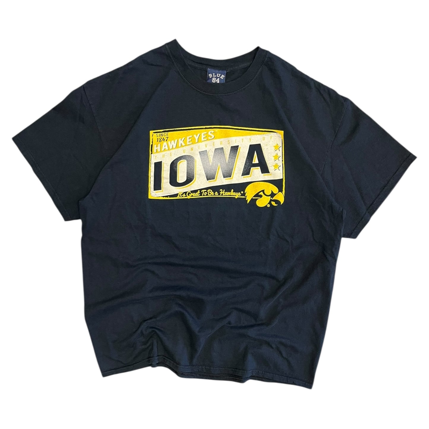 Iowa Hawkeyes “It’s Great To Be A Hawkeye” Sign Tee