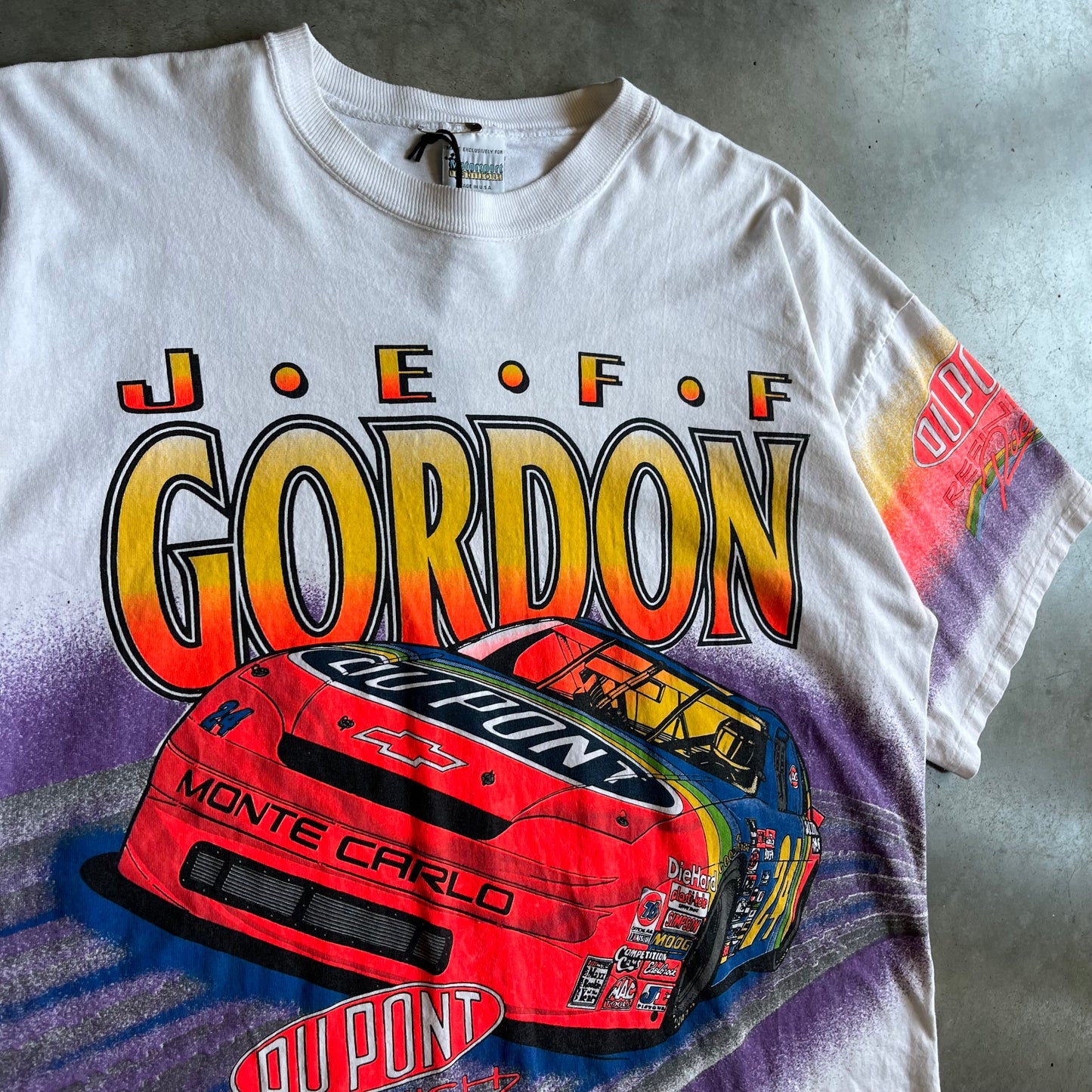 Vintage Jeff Gordon “Life In The Fast Lane” AOP Tee