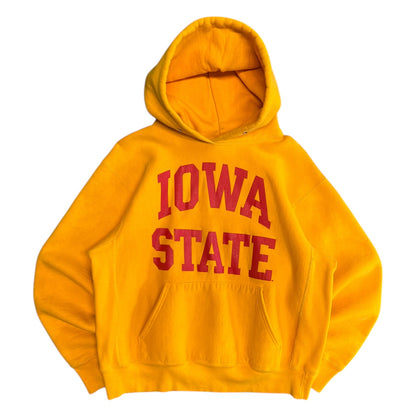 Vintage Cotton Exchange Yellow Iowa State Cyclones Spell Out Hoodie