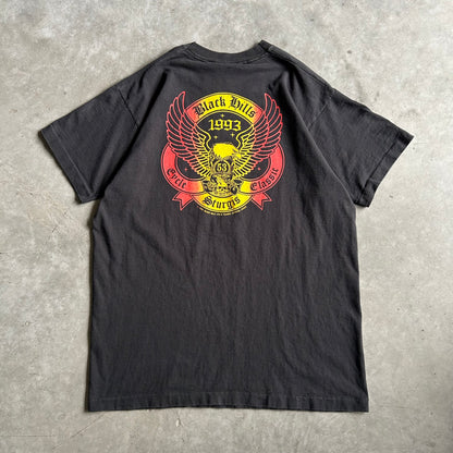Vintage Sturgis ‘93 Biker Gang Lightning T Shirt