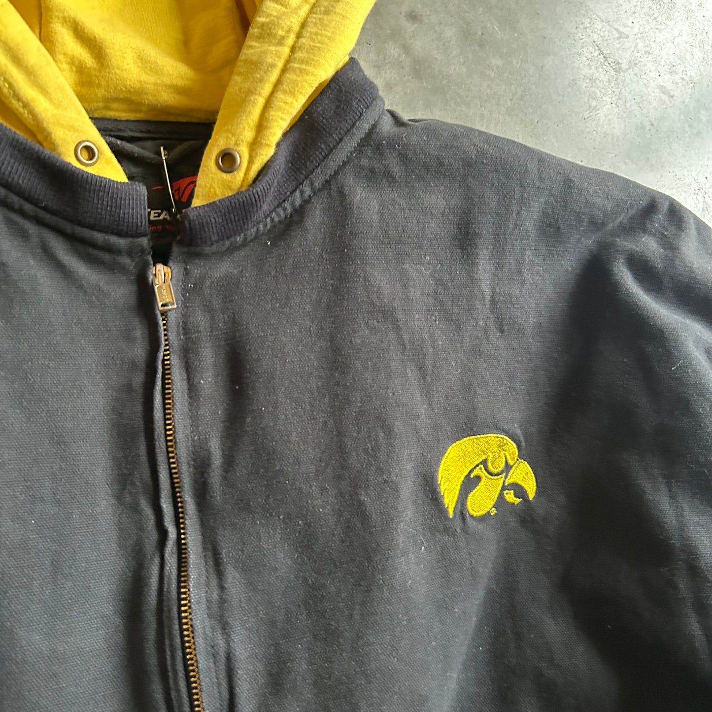 Vintage Iowa Hawkeyes Double Layered Jacket