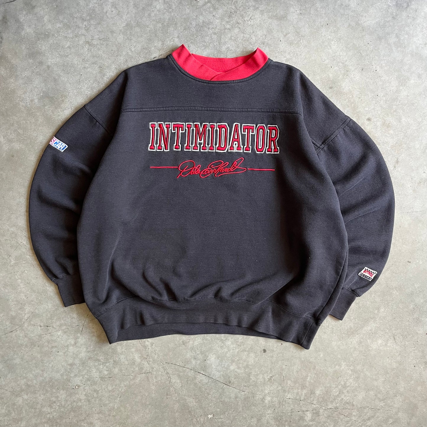 Vintage Dale Earnhardt “Intimidator” Embroidered Sweatshirt