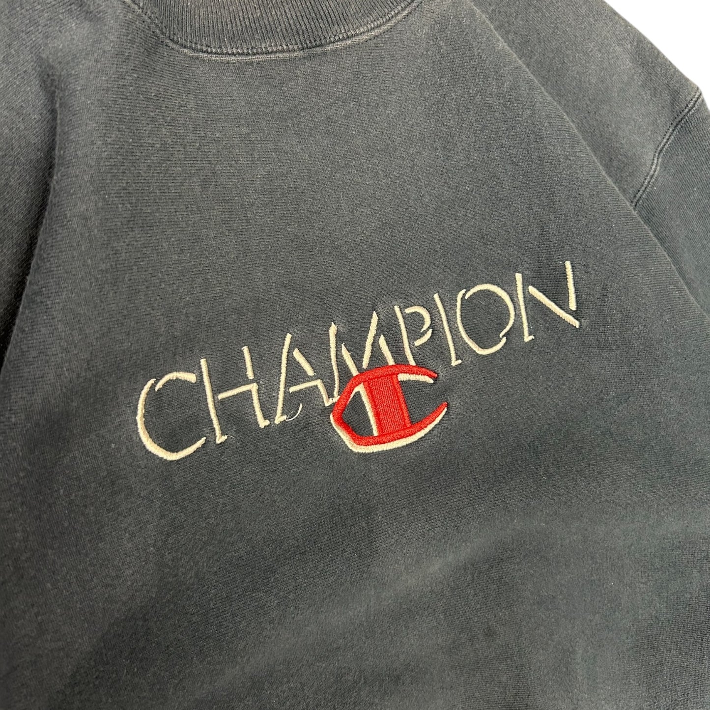 Vintage Champions Reverse Weave Embroidered Sweatshirt