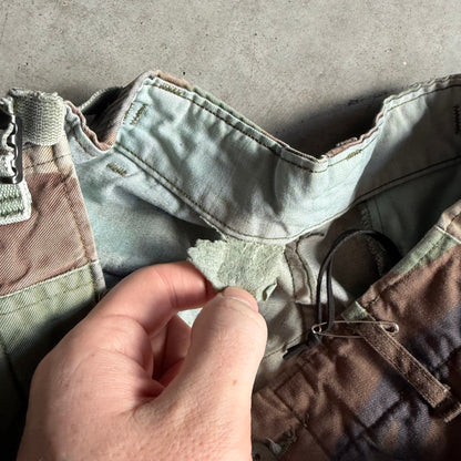 Vintage Military Surplus Camo Cargo Pants
