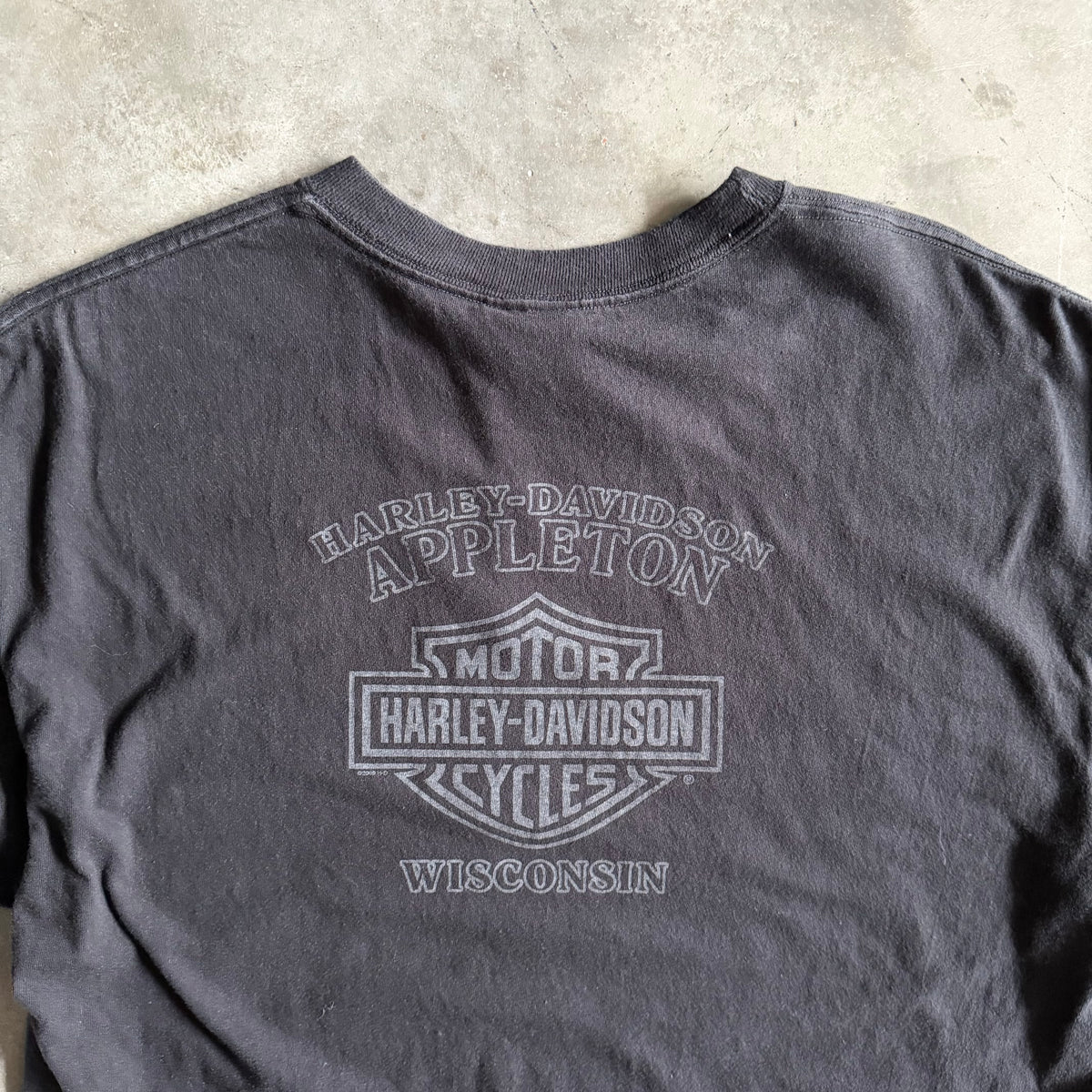 Y2K Harley Davidson “It’s a Free Country…” Quote Tee