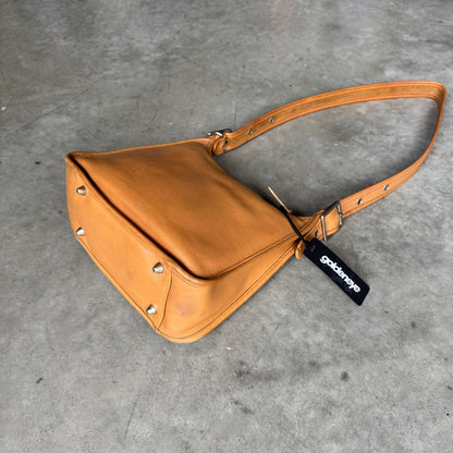 Coach 1999 Camel Legacy Zip Bag