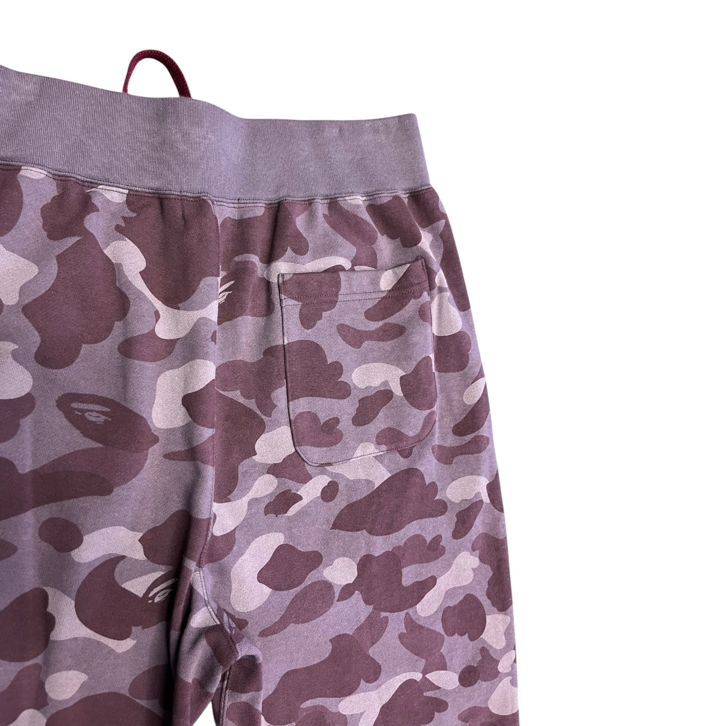 A Bathing Ape Overdyed Camo Sweatpants