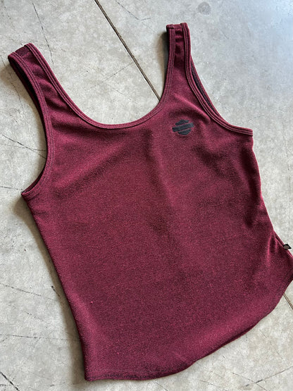 Women’s Vintage Harley Davidson Red Shimmer Tank