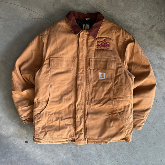 Carhartt ‘C03 BRN’ Quilt Lined Arctic Jacket