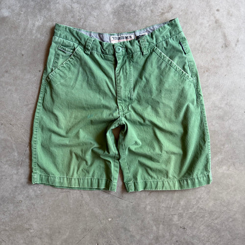 Y2K Eckō Unlimited Green Chino Shorts
