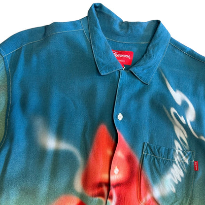 SS20 Supreme Blow Back Rayon Shirt