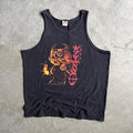 Vintage 2001 The Ozzfest Devil w/ Middle Finger Tank Top