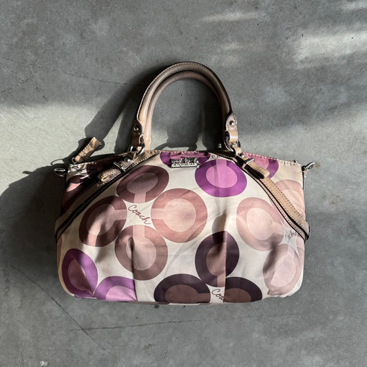 Coach Madison Sophia Clover Sateen Satchel