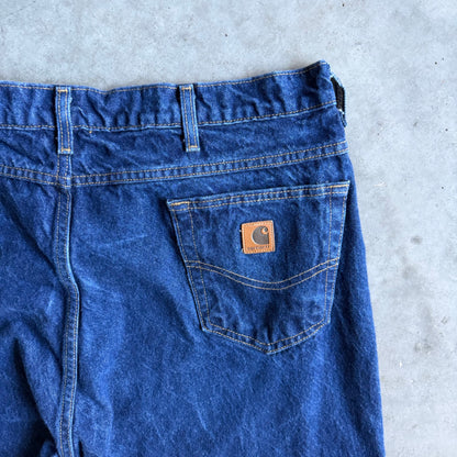 Y2K Carhartt B18 PRW Baggy Dark Indigo Jeans