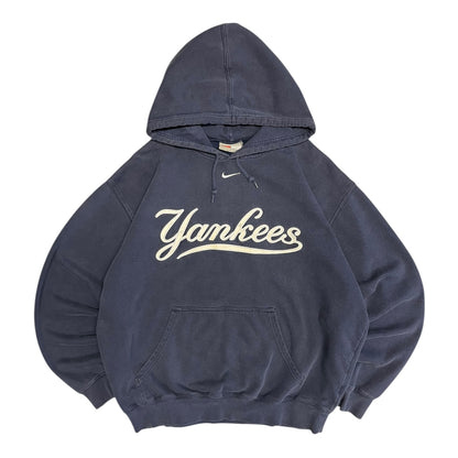 Y2K Nike Center Swoosh Yankees Hoodie