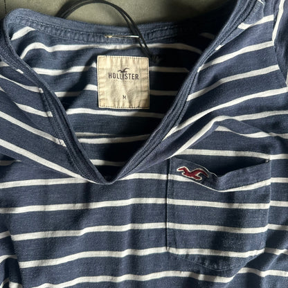 Women’s Hollister Stripped Nautical T Shirt