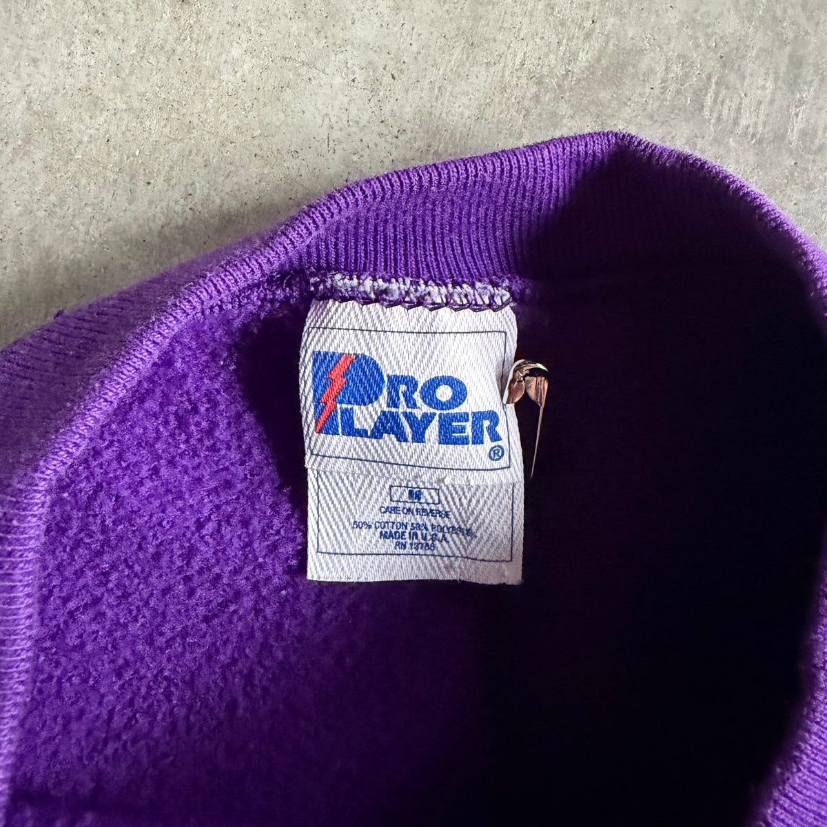 Vintage Pro Player Minnesota Vikings Big Helmet Sweatshirt