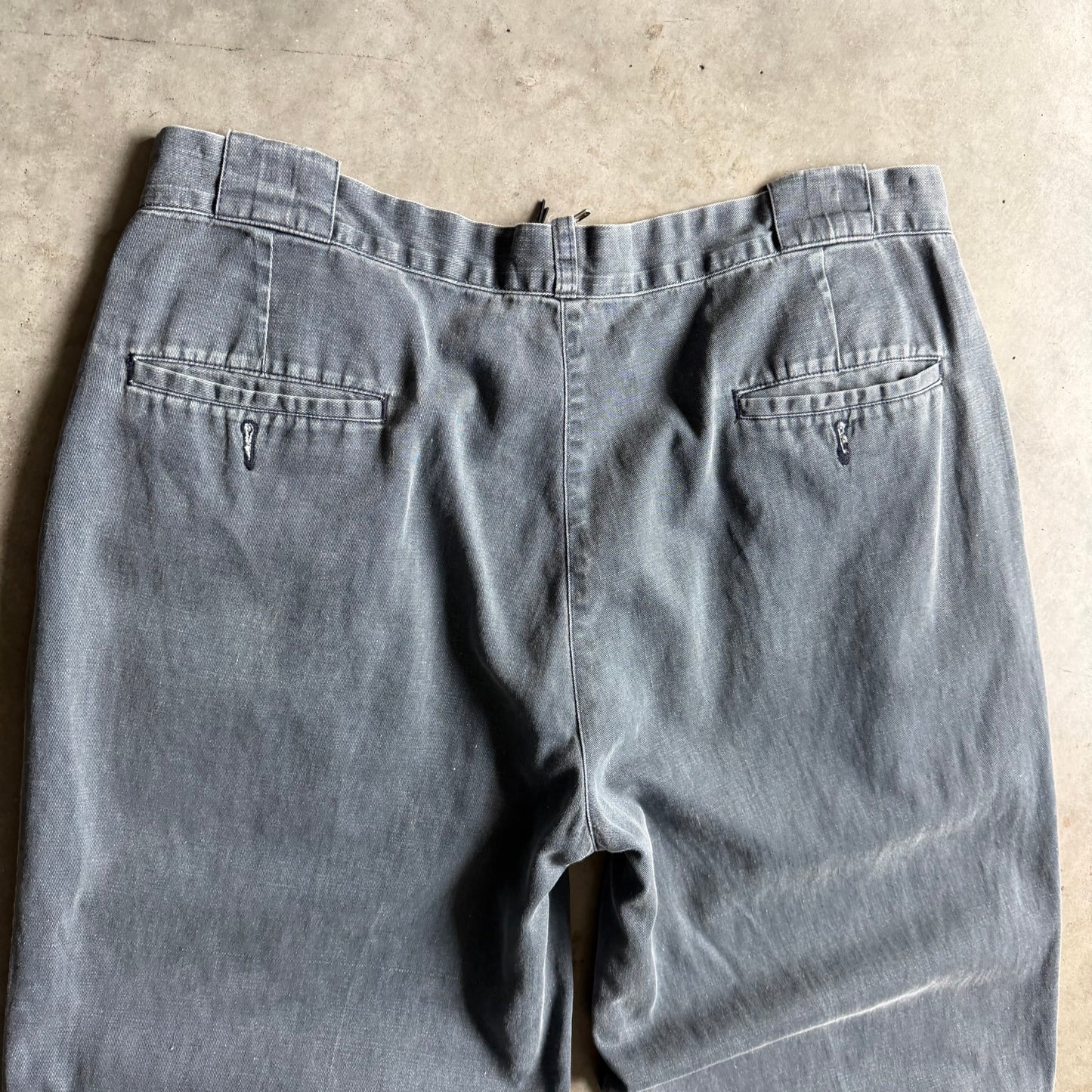 Vintage Polo Ralph Lauren Plaid Waistband Pleated Trousers