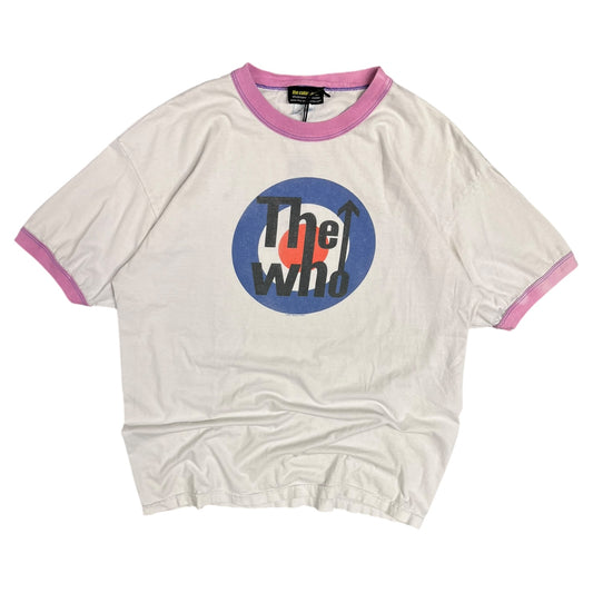 Y2K The Who Bullseye Logo Ringer Tee