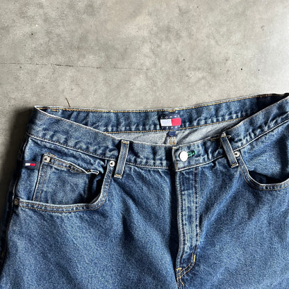 Y2K Tommy Hilfiger Dark Wash Baggy “Freedom” Jeans