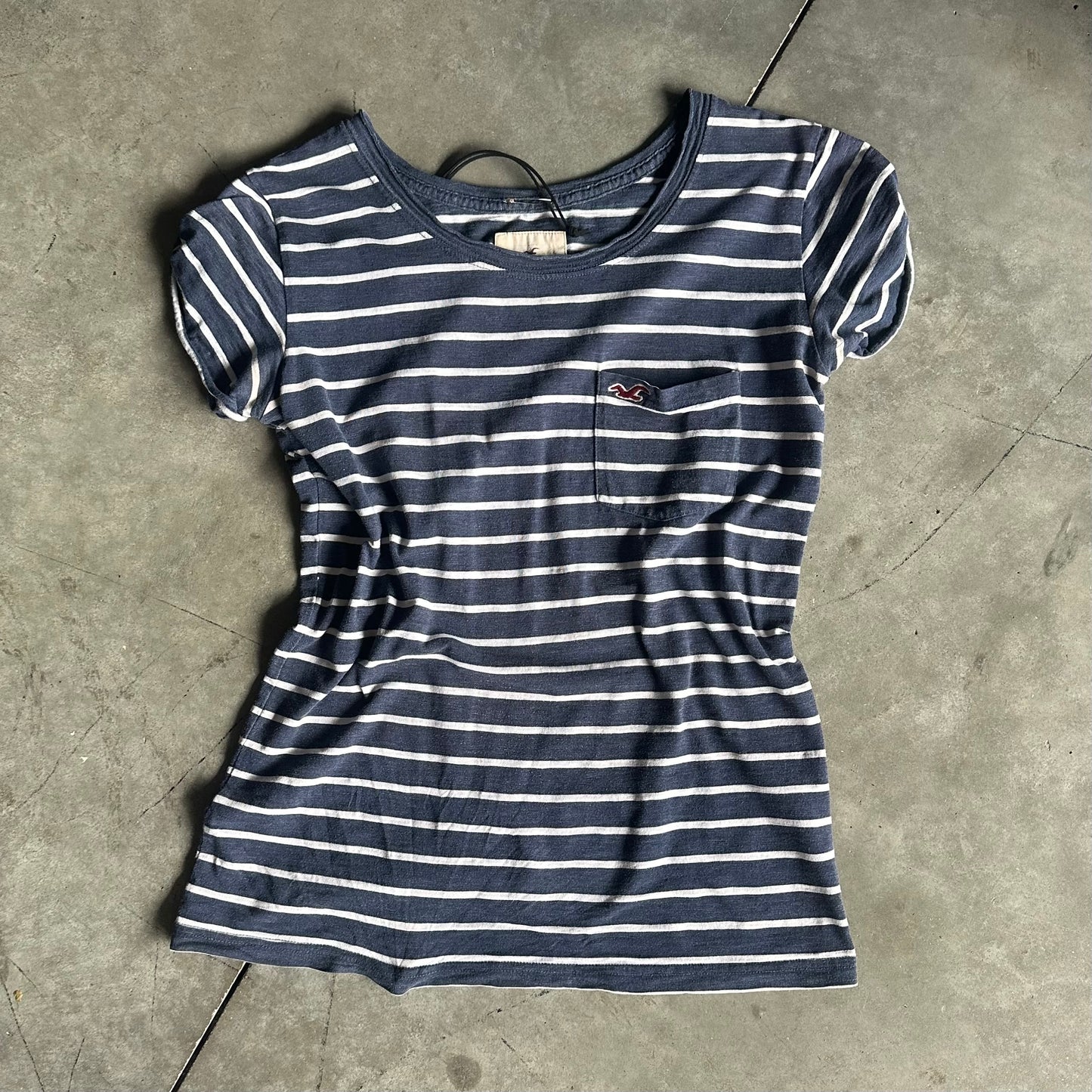 Women’s Hollister Stripped Nautical T Shirt