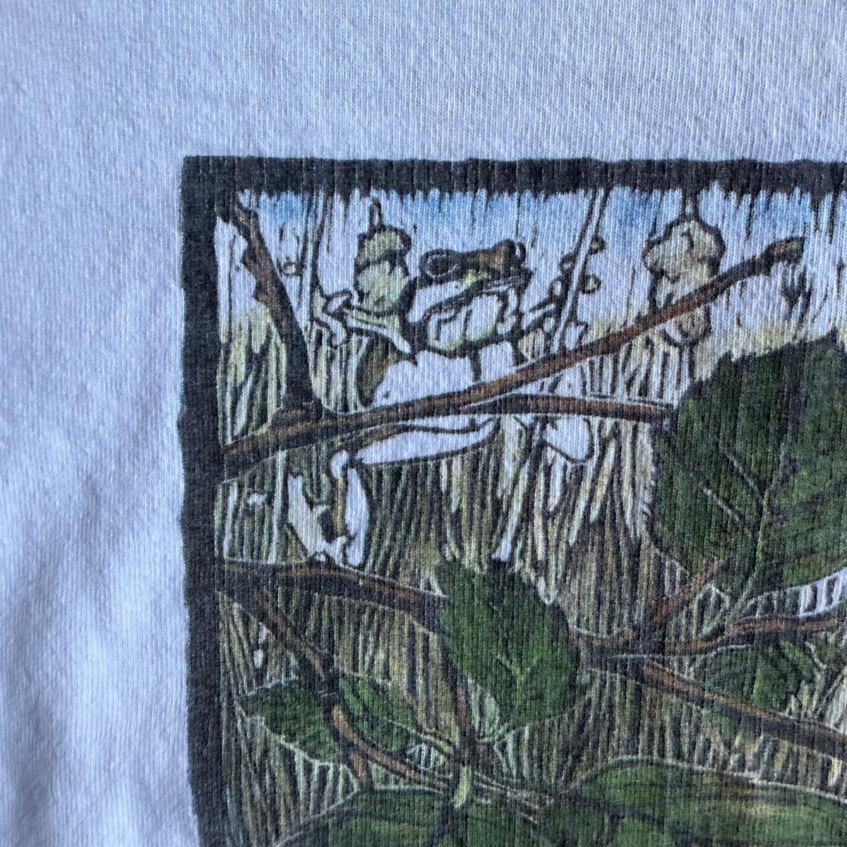Vintage Spring Peepers Frog Art Tee
