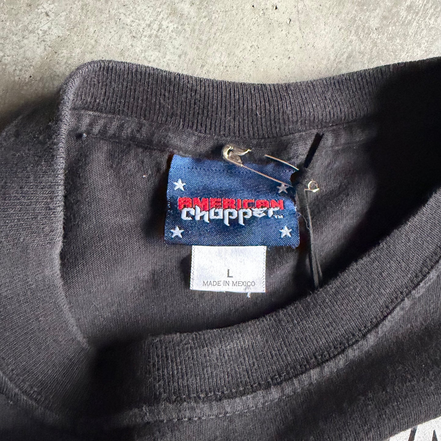 Vintage American Chopper Black Widow Bike Tee