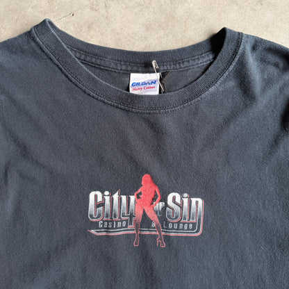 Vintage City Of Sin Casino Lewd Server Tee