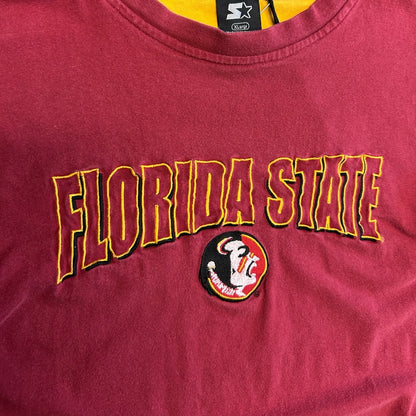 Y2K Starter Florida State Embroidered Shirt