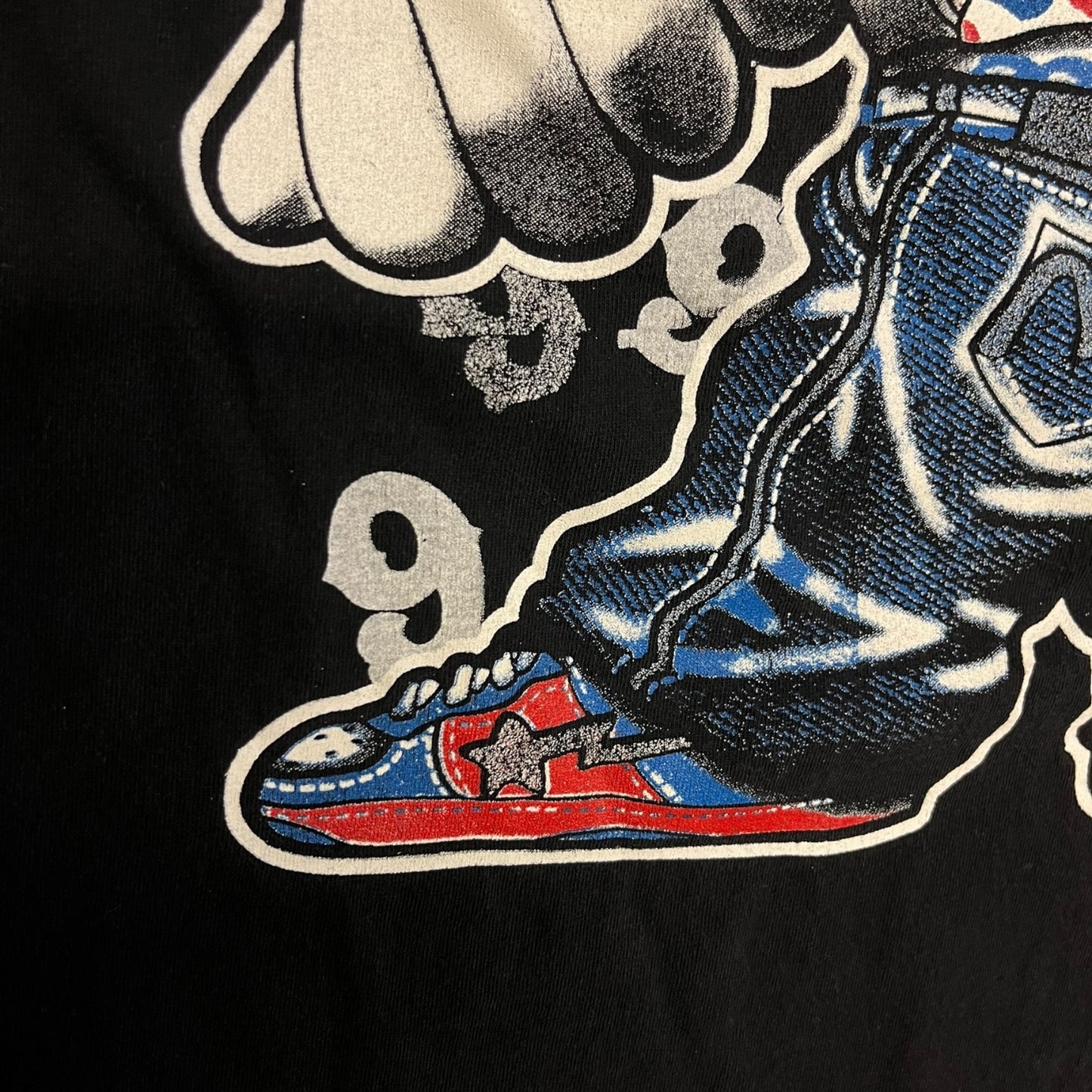 Y2K Mario Bape Evisu Tee