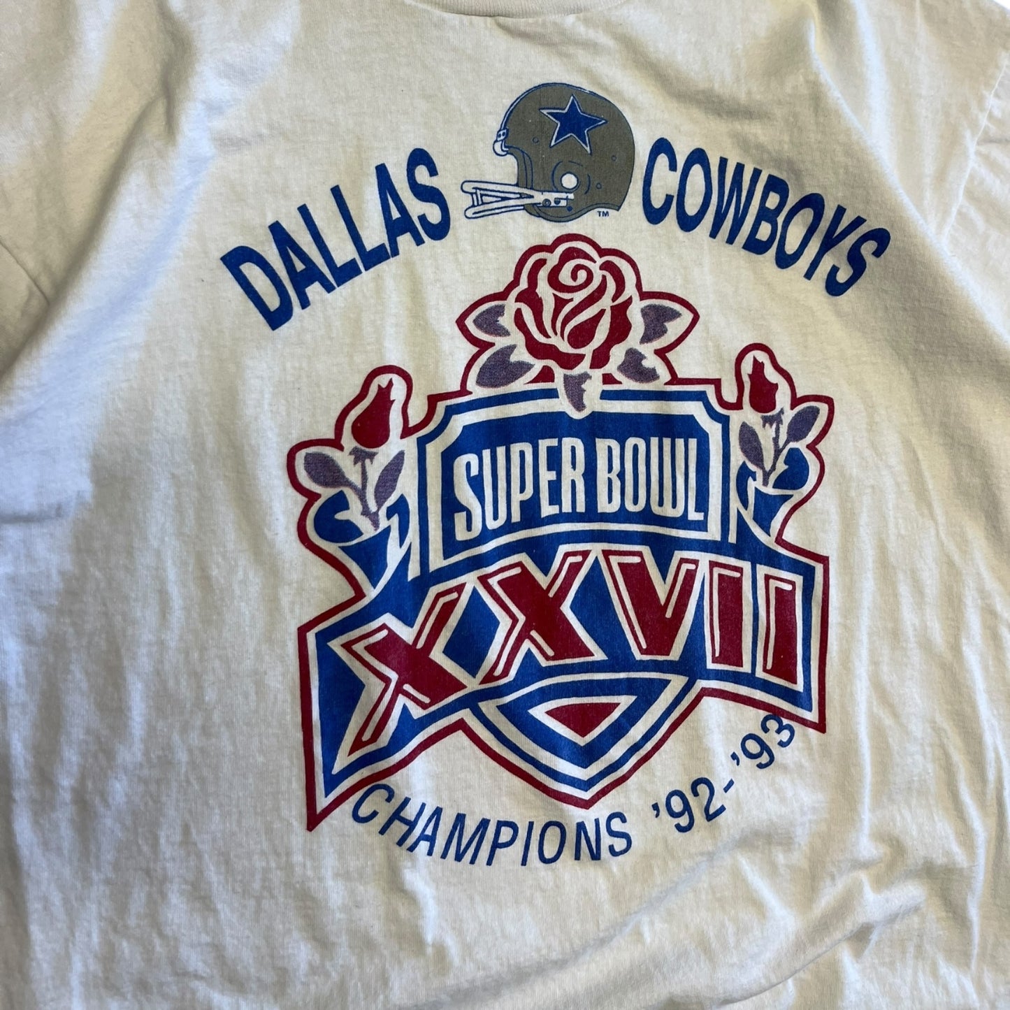 Vintage Cowboys ‘93 Super Bowl Champs Tee