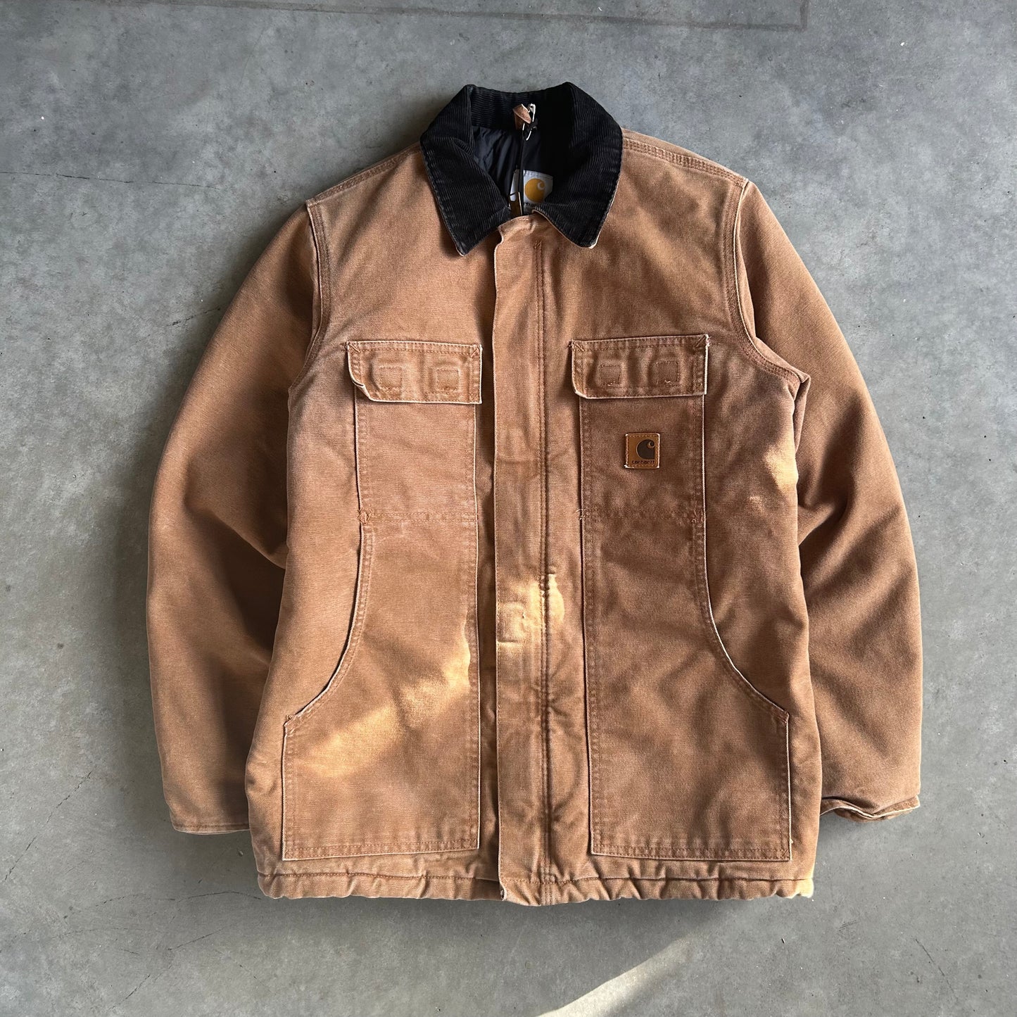 Carhartt ‘C26 BRN’ Quilt Lined Artic Coat