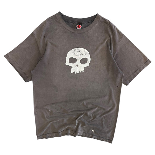 Vintage Zero Skateboards Skull Fader T Shirt