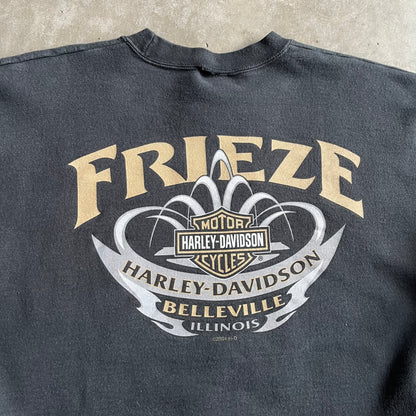 Vintage Harley Davidson Belleville Illinois Crewneck Sweatshirt