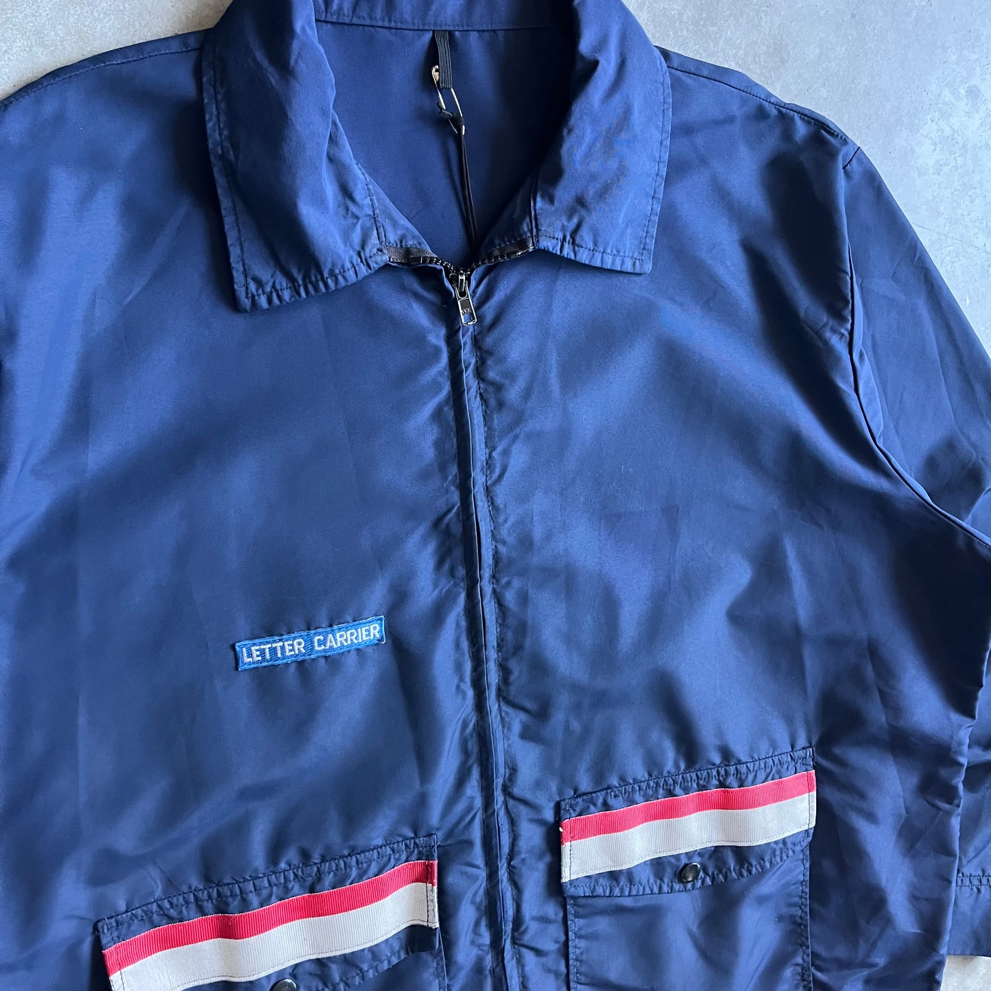 Vintage USPS Letter Carrier Navy Jacket