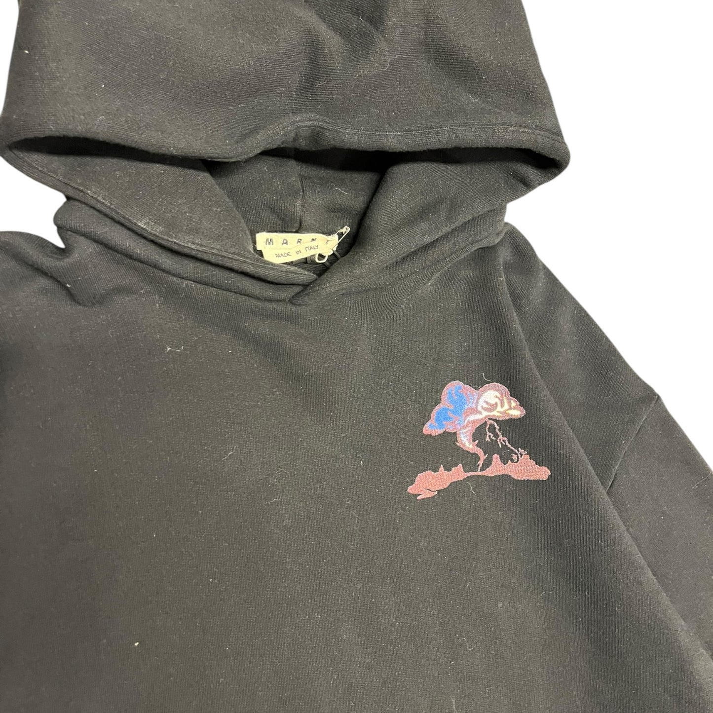 MARNI Tornado Black Oversized Hoodie