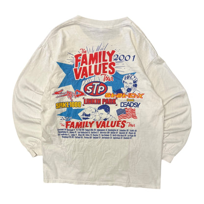 Vintage 2001 Family Values Tour L/S Tee