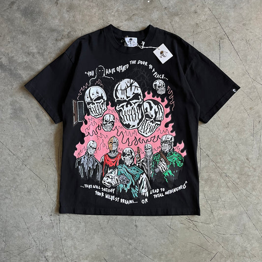 Warren Lotas Skull Flames Tee