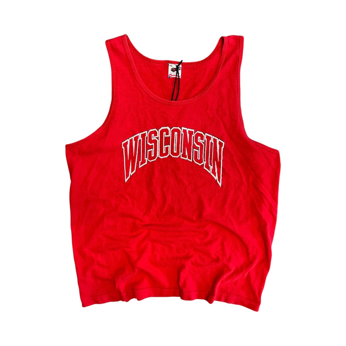 Vintage Wisconsin Red Tank Top