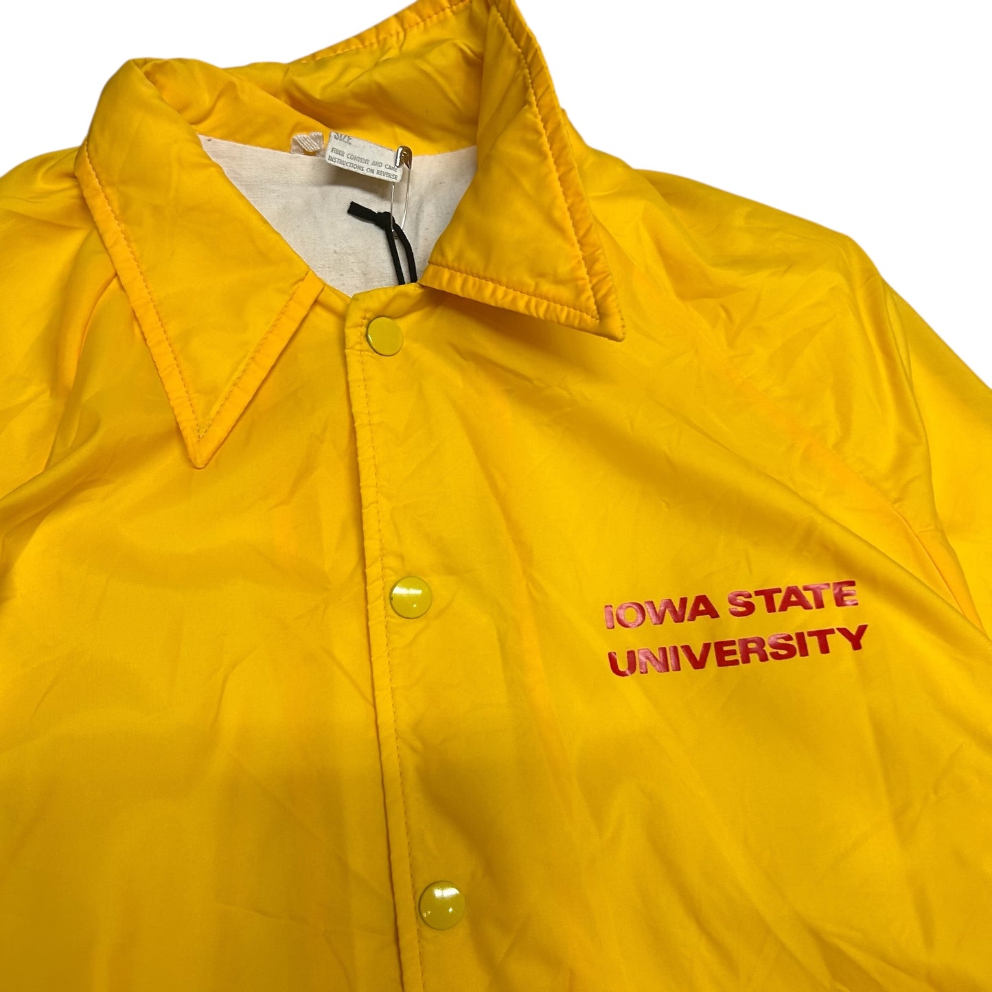 Vintage Iowa State University Coaches Jacket