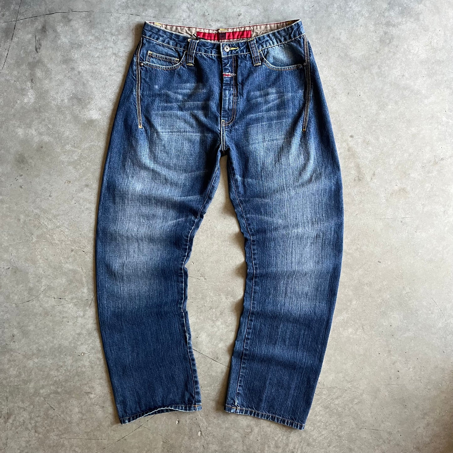 Vintage Marithe Francois Girbaud Kanji Graffiti Baggy Jeans