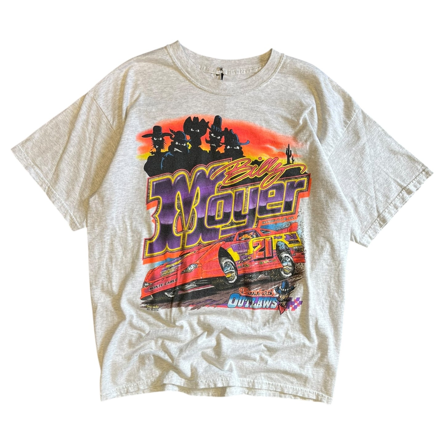 Y2K Billy Moyer “Time To Cowboy Up” Dirt Racing Tee
