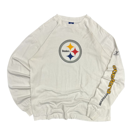 Y2K Steelers Center Logo Long Sleeve Tee